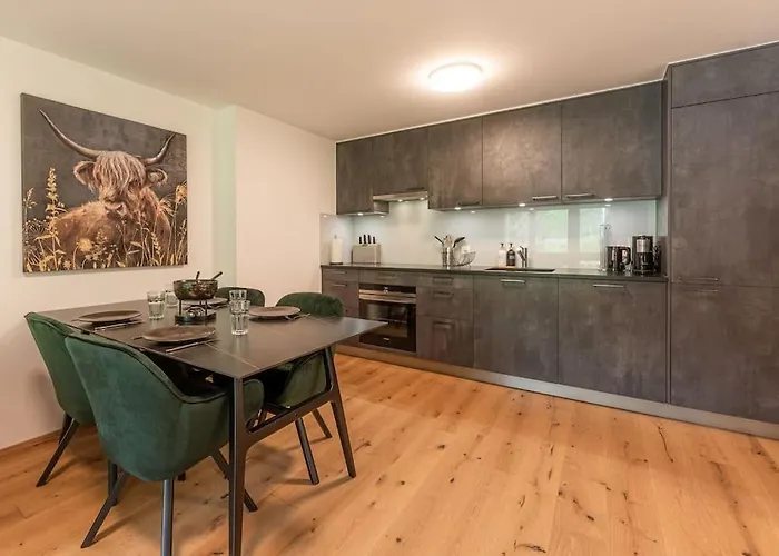 Stylish By Bus, Train And Village Center